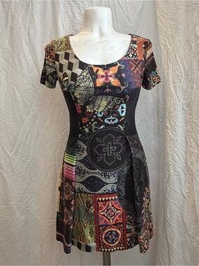 Boho mini Desigual dress
